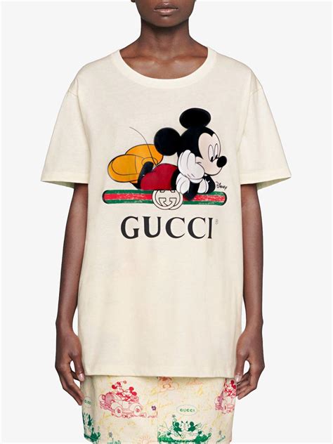 gucci t shirt mickey|gucci mickey mouse crossbody.